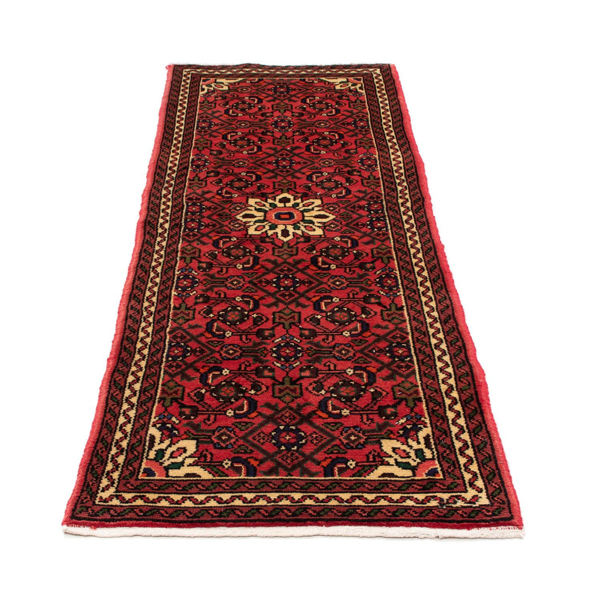 Tappeto corsia Tappeto Persero - Nomade - 200 x 70 cm - rosso scuro