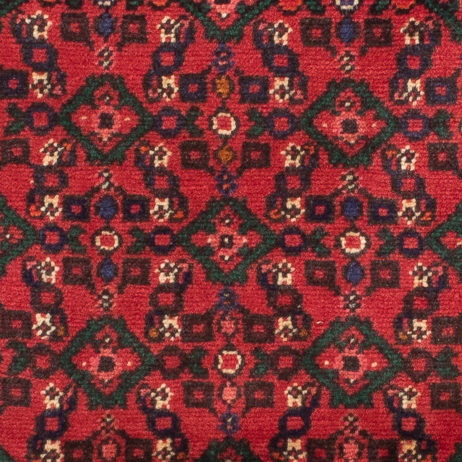 Tappeto corsia Tappeto Persero - Nomade - 195 x 68 cm - rosso scuro