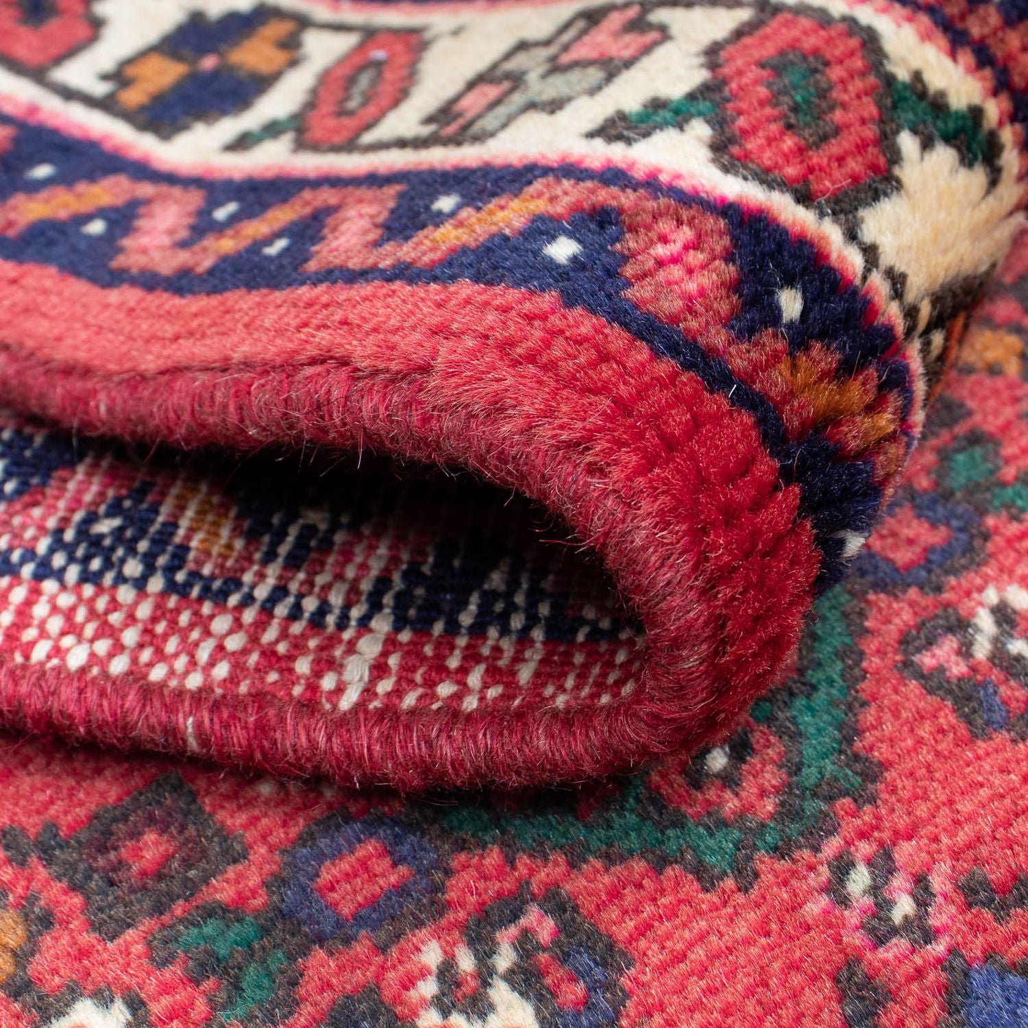 Tappeto corsia Tappeto Persero - Nomade - 195 x 68 cm - rosso scuro