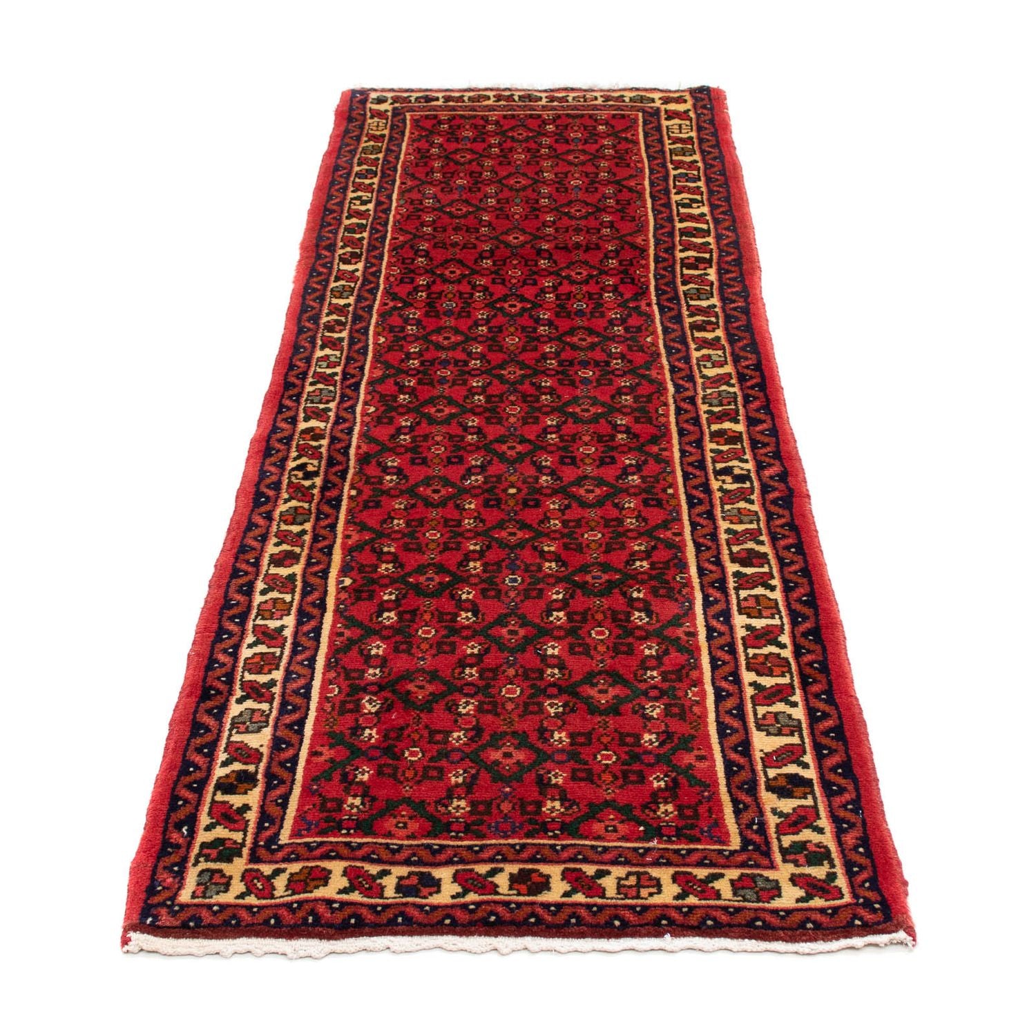 Tappeto corsia Tappeto Persero - Nomade - 195 x 68 cm - rosso scuro