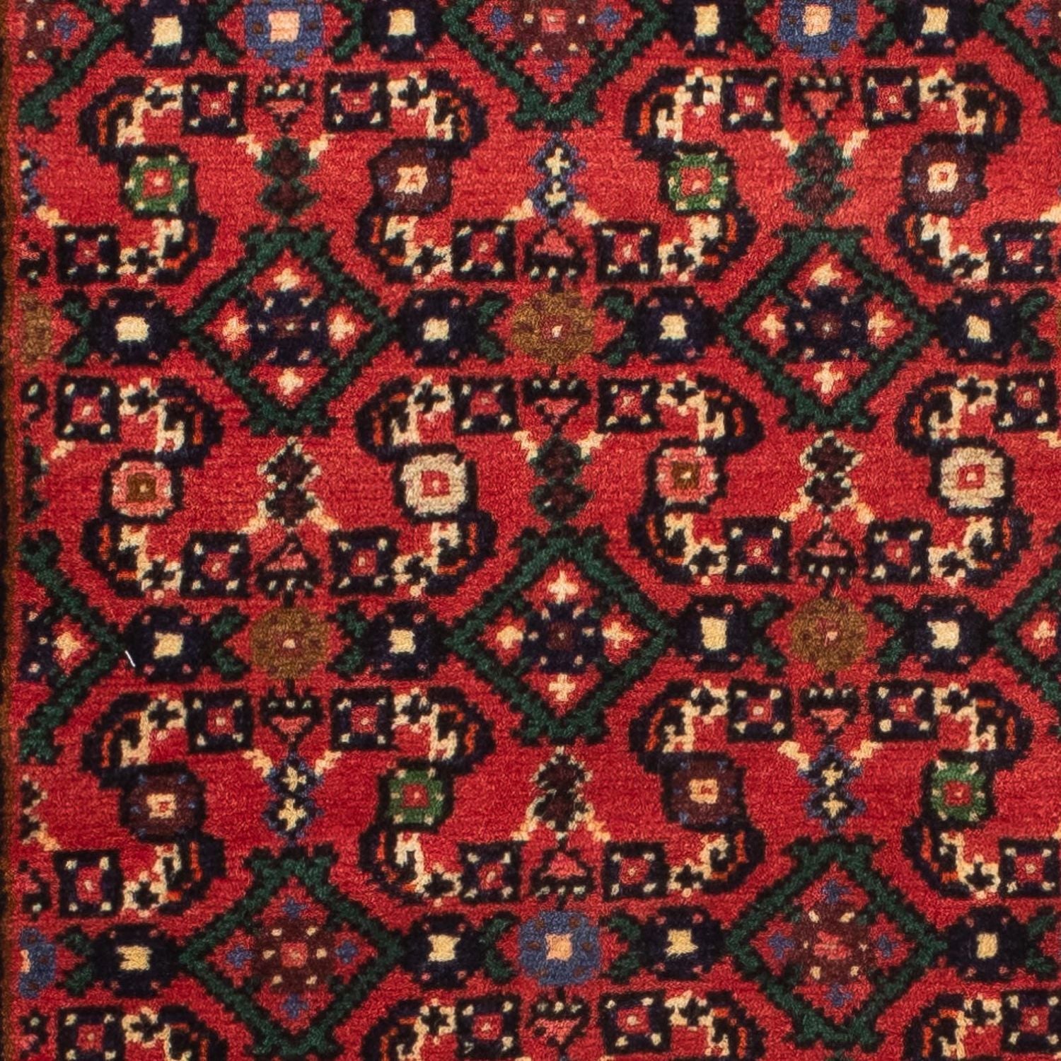 Tappeto corsia Tappeto Persero - Nomade - 200 x 66 cm - rosso scuro