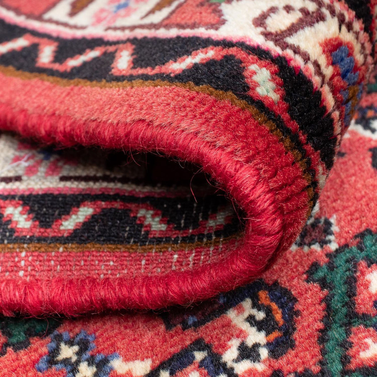 Tappeto corsia Tappeto Persero - Nomade - 200 x 66 cm - rosso scuro