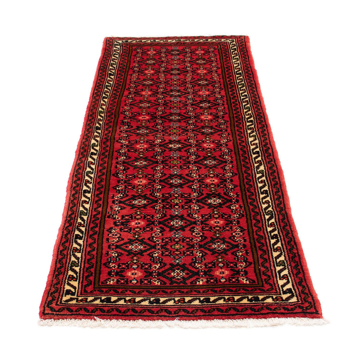 Tappeto corsia Tappeto Persero - Nomade - 192 x 70 cm - rosso scuro