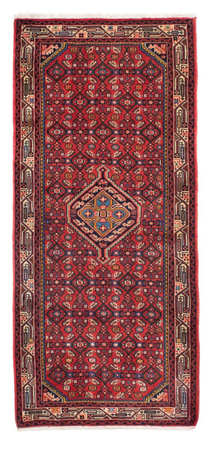 Tappeto corsia Tappeto Persero - Nomade - 195 x 85 cm - rosso scuro