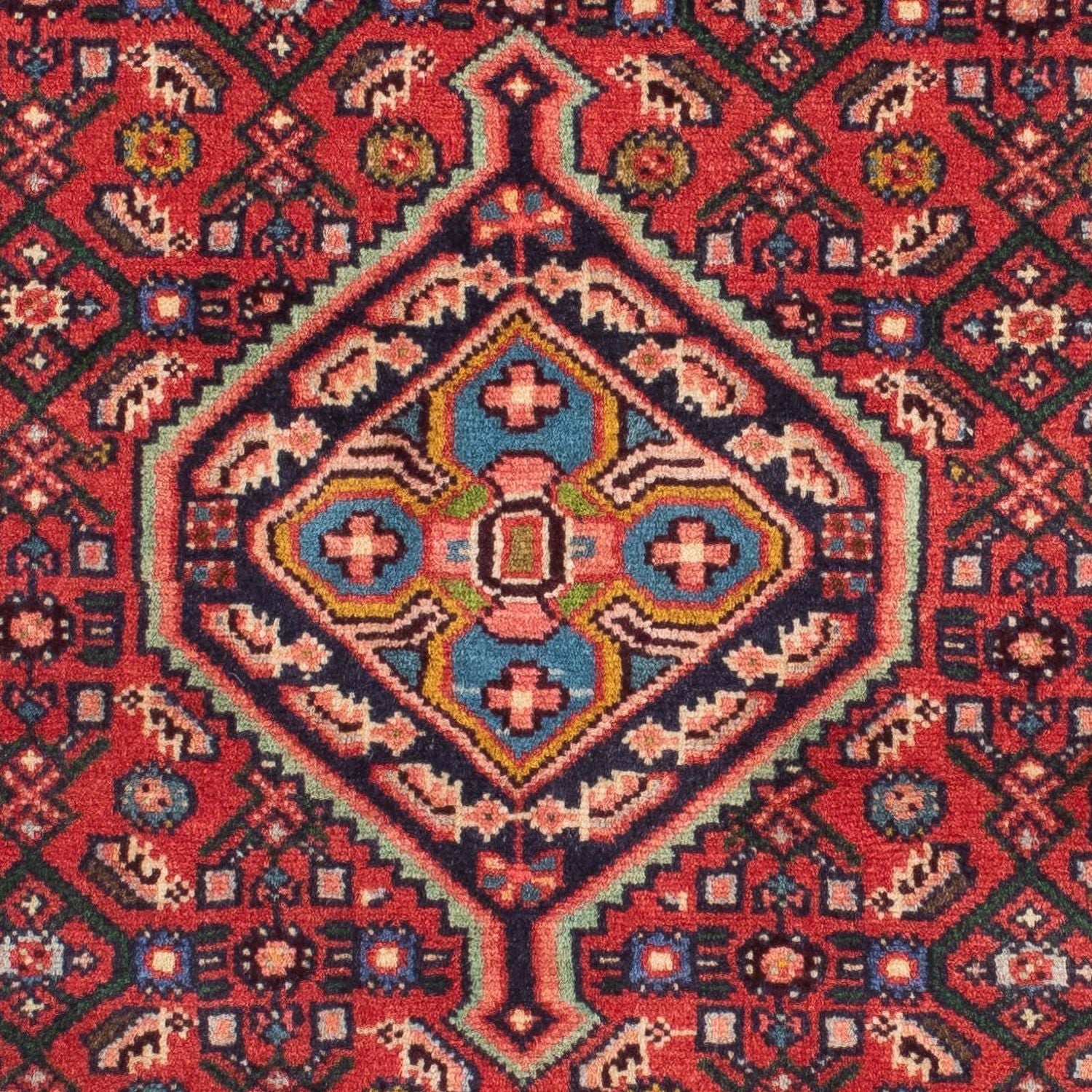 Tappeto corsia Tappeto Persero - Nomade - 195 x 85 cm - rosso scuro