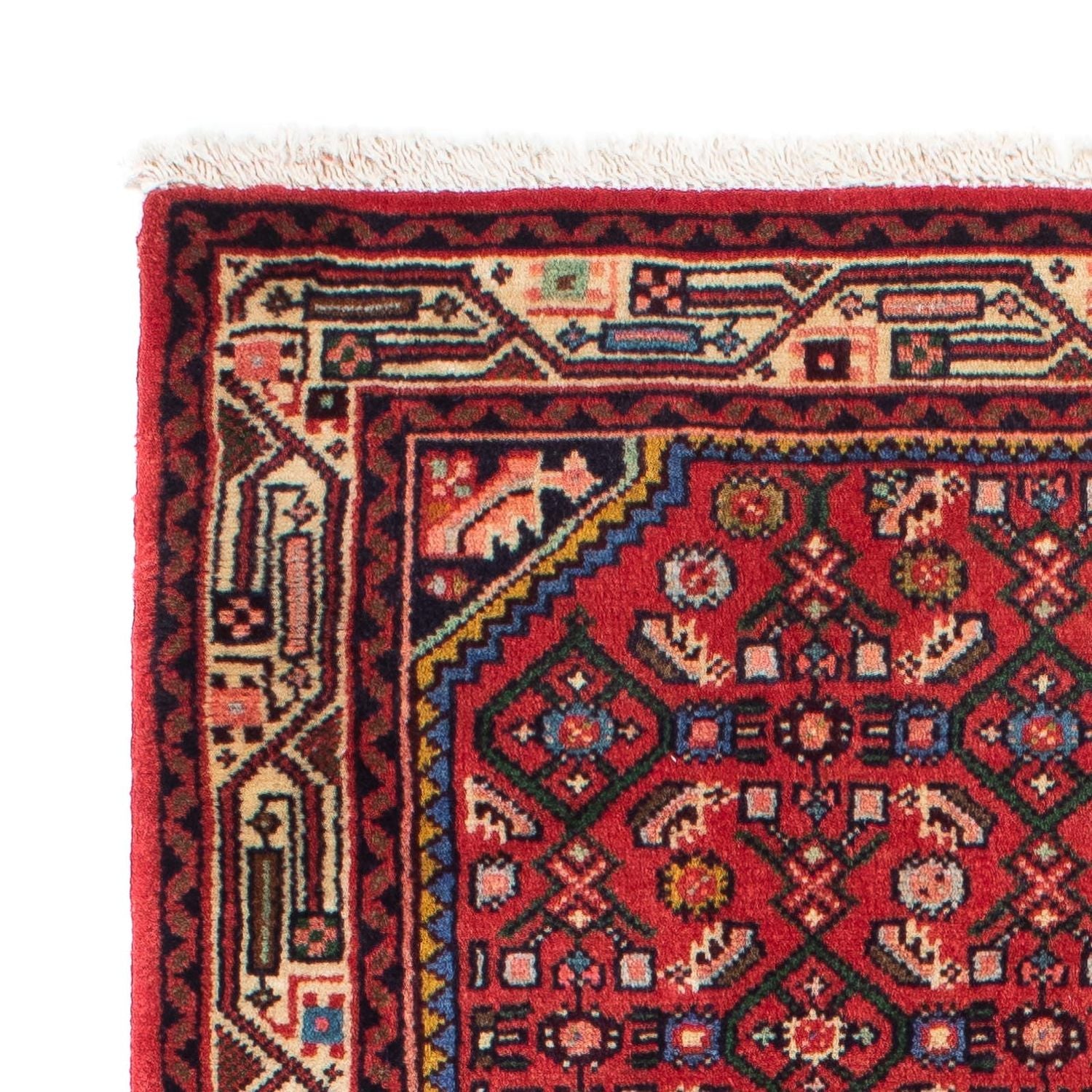Tappeto corsia Tappeto Persero - Nomade - 195 x 85 cm - rosso scuro