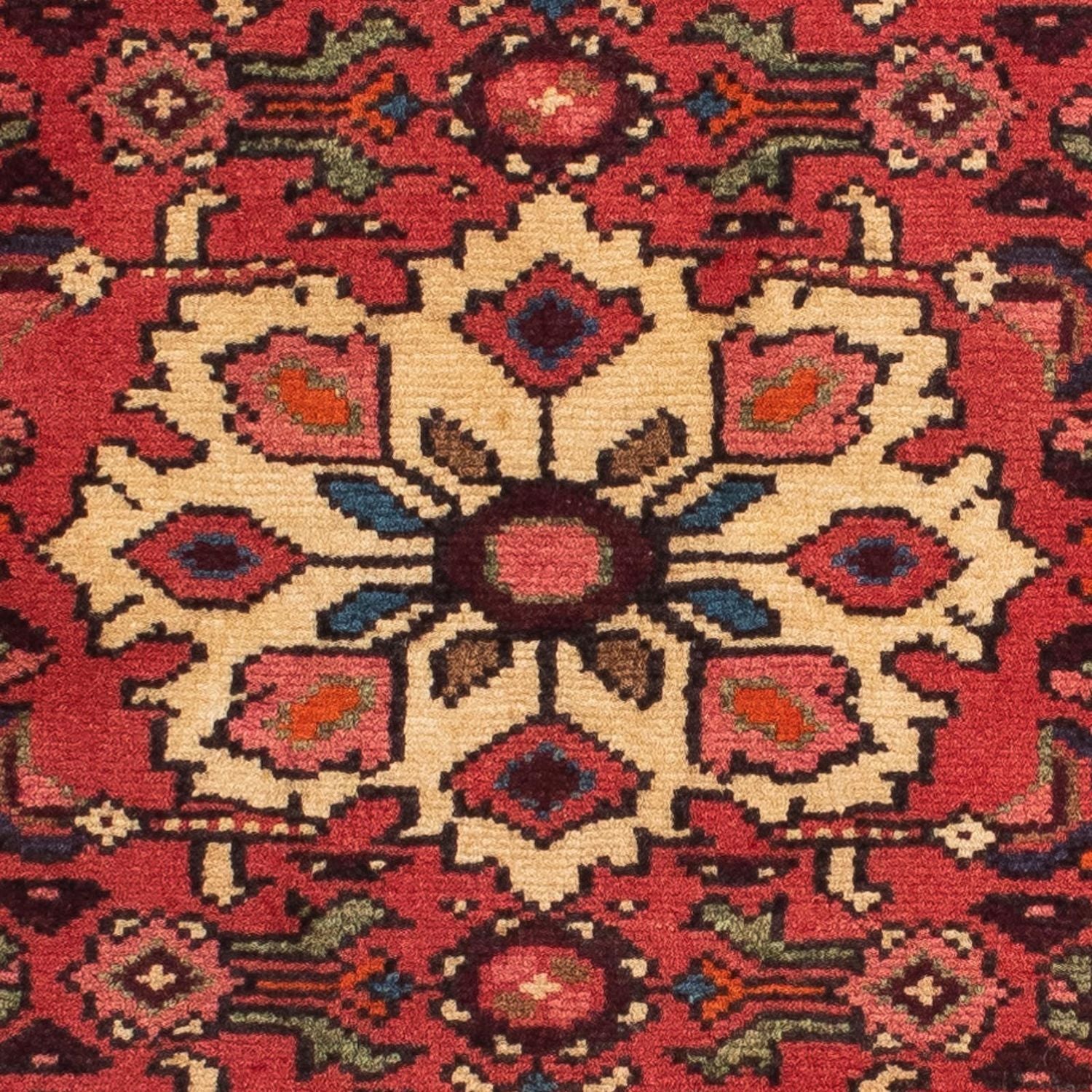 Tappeto corsia Tappeto Persero - Nomade - 200 x 78 cm - rosso scuro