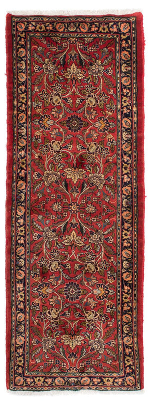 Tappeto corsia Tappeto Persero - Nomade - 220 x 80 cm - rosso scuro
