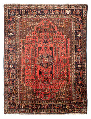 Tappeto corsia Tappeto Persero - Nomade - 198 x 70 cm - rosso