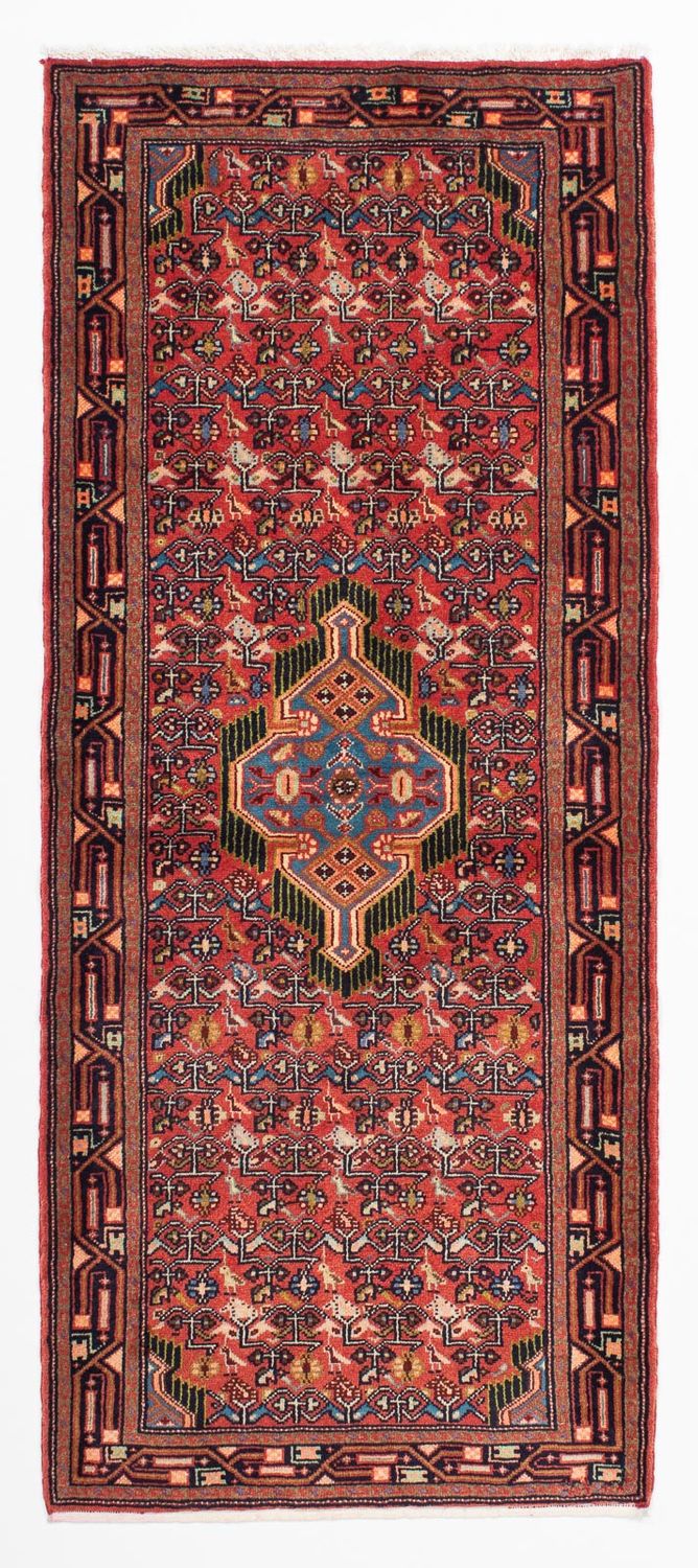 Tappeto corsia Tappeto Persero - Nomade - 195 x 80 cm - rosso chiaro