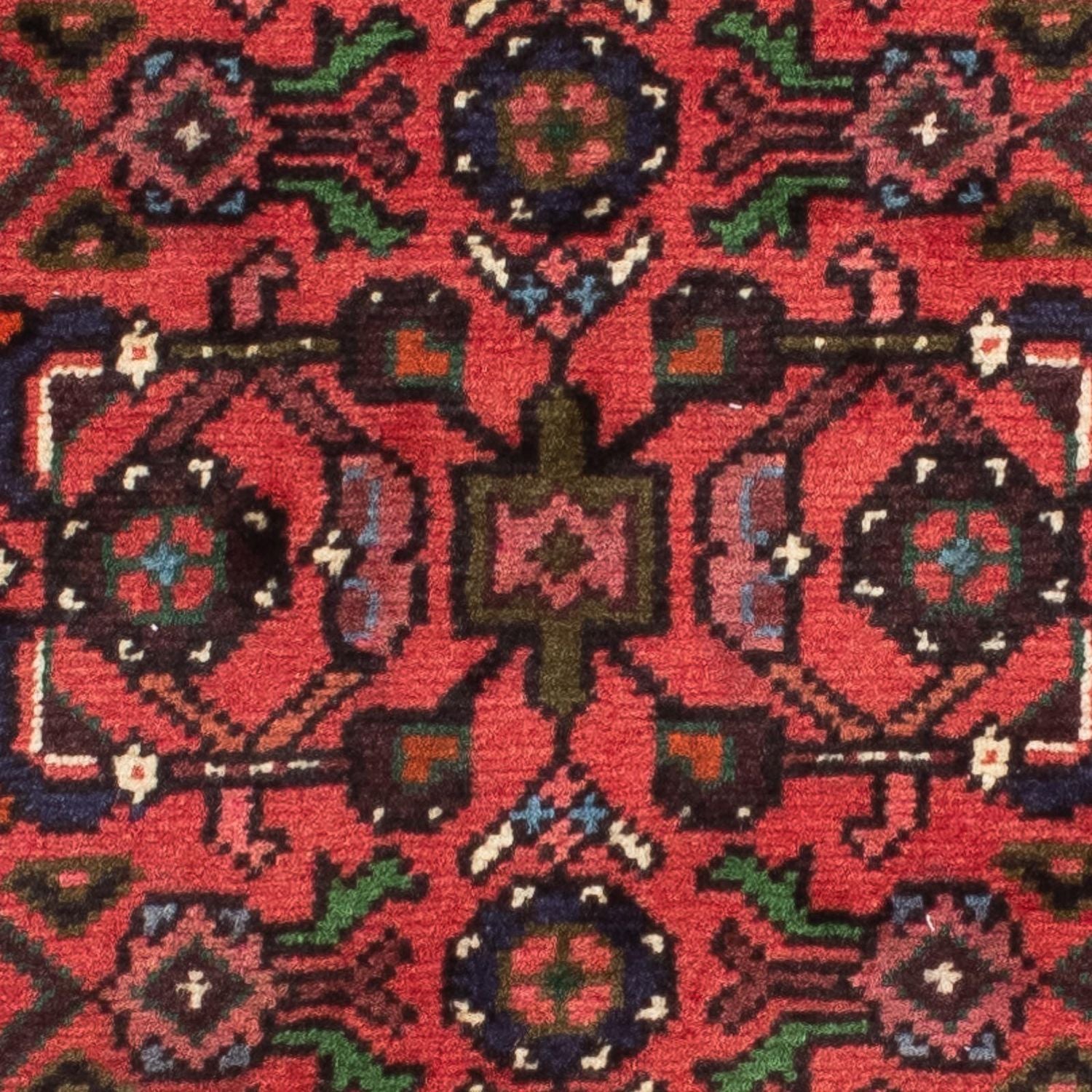 Tappeto corsia Tappeto Persero - Nomade - 188 x 65 cm - rosso scuro