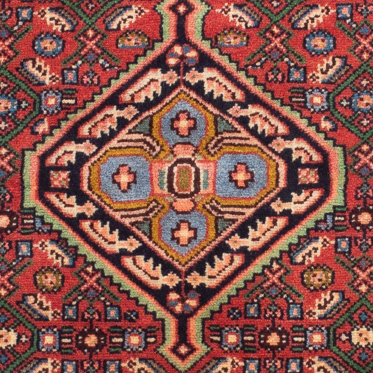 Tappeto corsia Tappeto Persero - Nomade - 196 x 80 cm - marrone