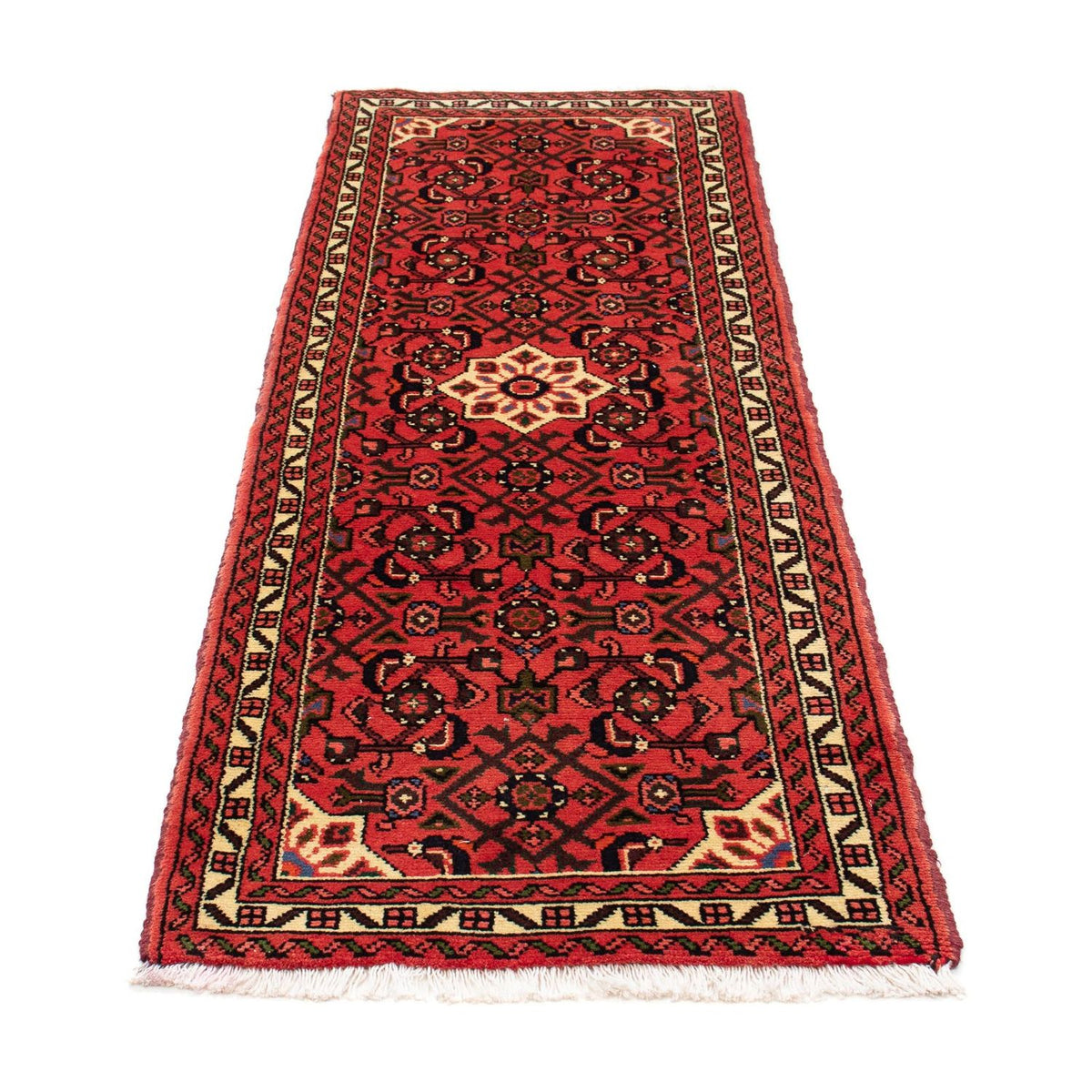Tappeto corsia Tappeto Persero - Nomade - 196 x 68 cm - rosso scuro