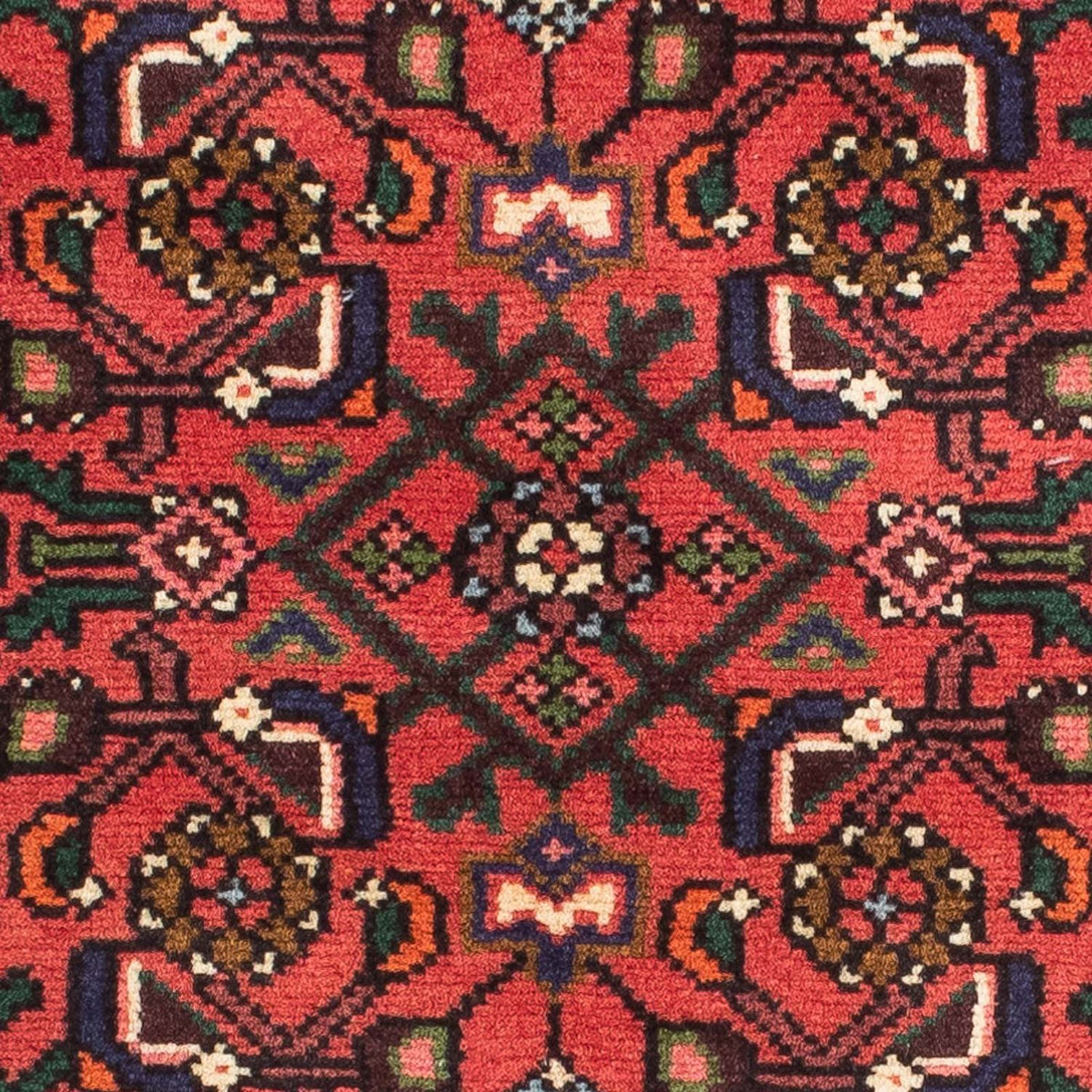 Tappeto corsia Tappeto Persero - Nomade - 203 x 75 cm - rosso scuro