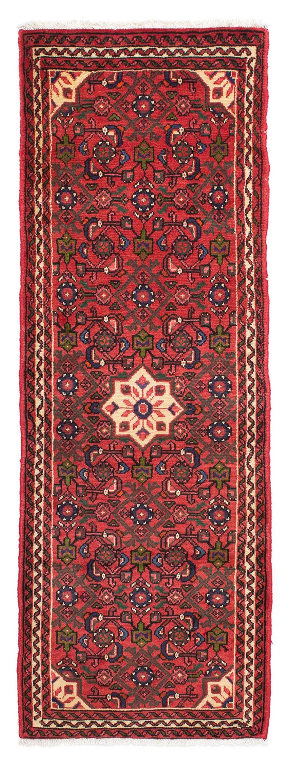 Tappeto corsia Tappeto Persero - Nomade - 202 x 75 cm - rosso scuro
