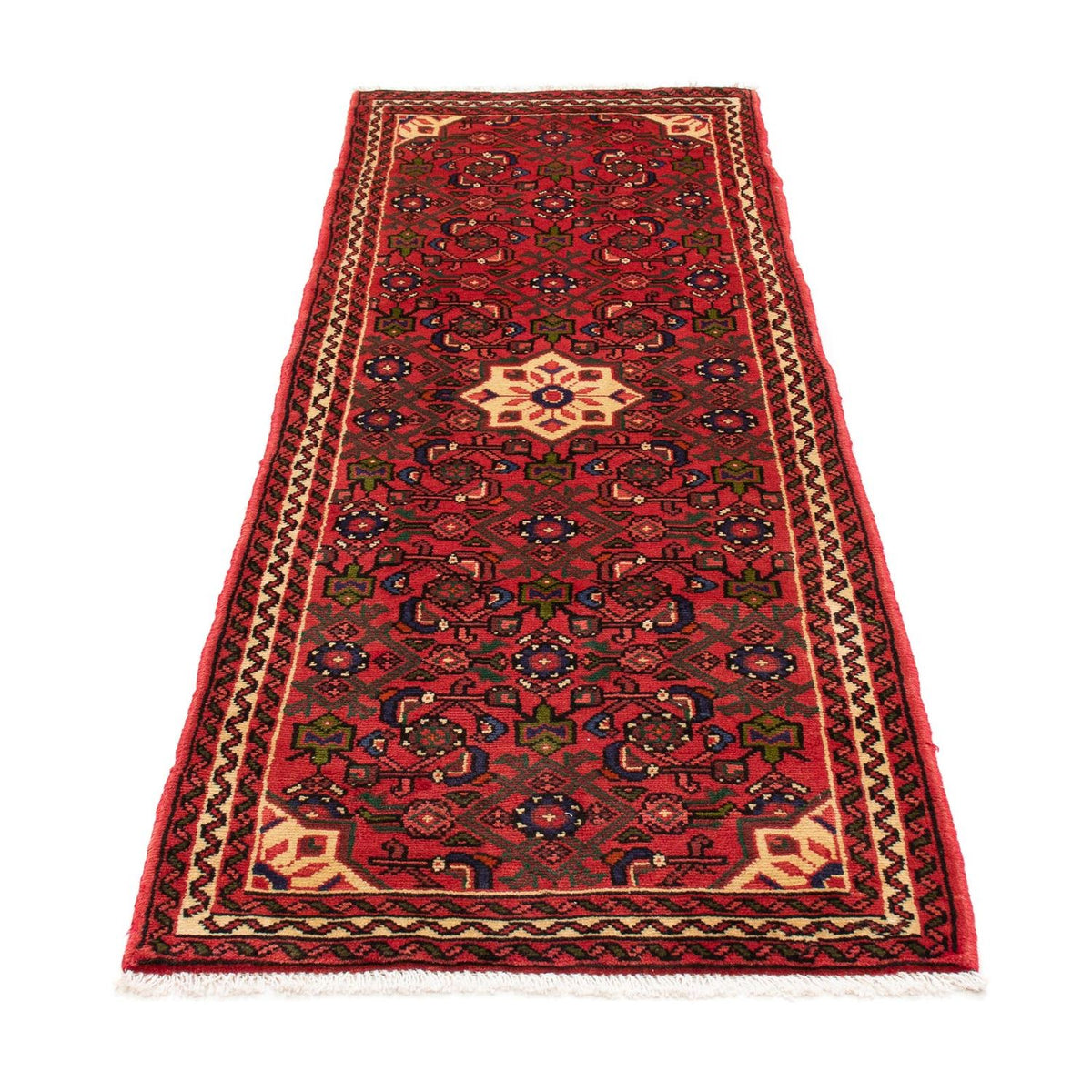 Tappeto corsia Tappeto Persero - Nomade - 202 x 75 cm - rosso scuro