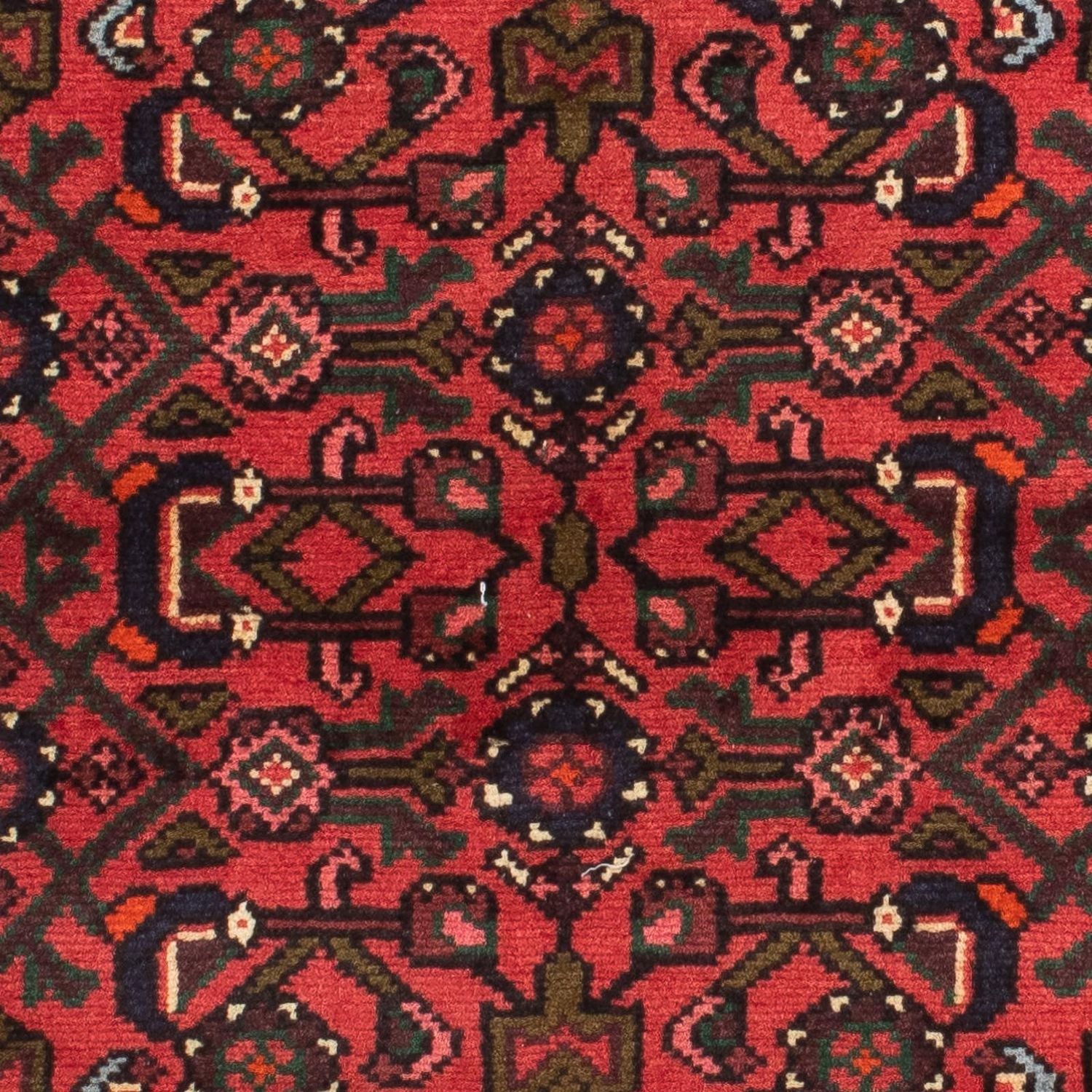 Tappeto corsia Tappeto Persero - Nomade - 195 x 74 cm - rosso scuro