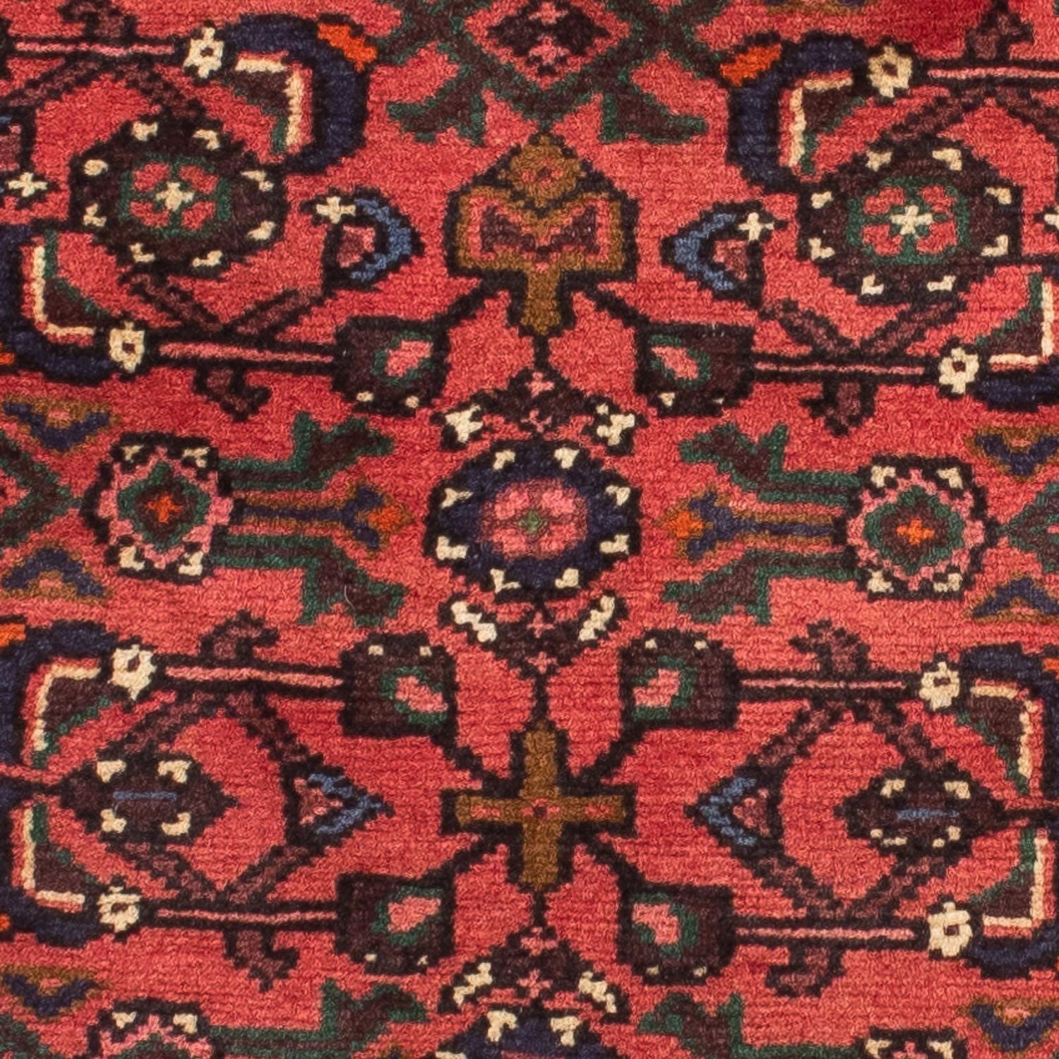 Tappeto corsia Tappeto Persero - Nomade - 196 x 80 cm - rosso scuro