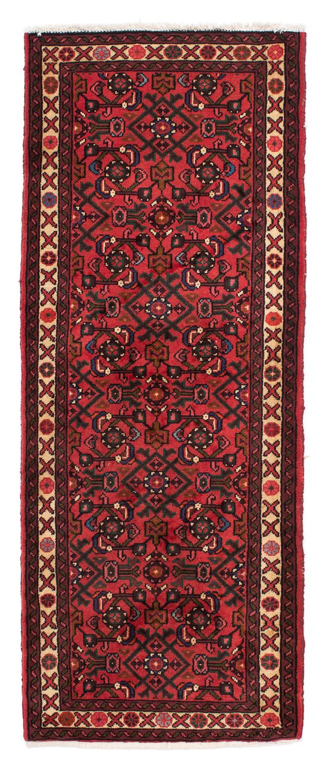 Tappeto corsia Tappeto Persero - Nomade - 195 x 74 cm - rosso scuro