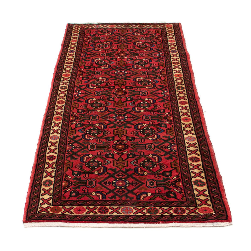Tappeto corsia Tappeto Persero - Nomade - 195 x 74 cm - rosso scuro