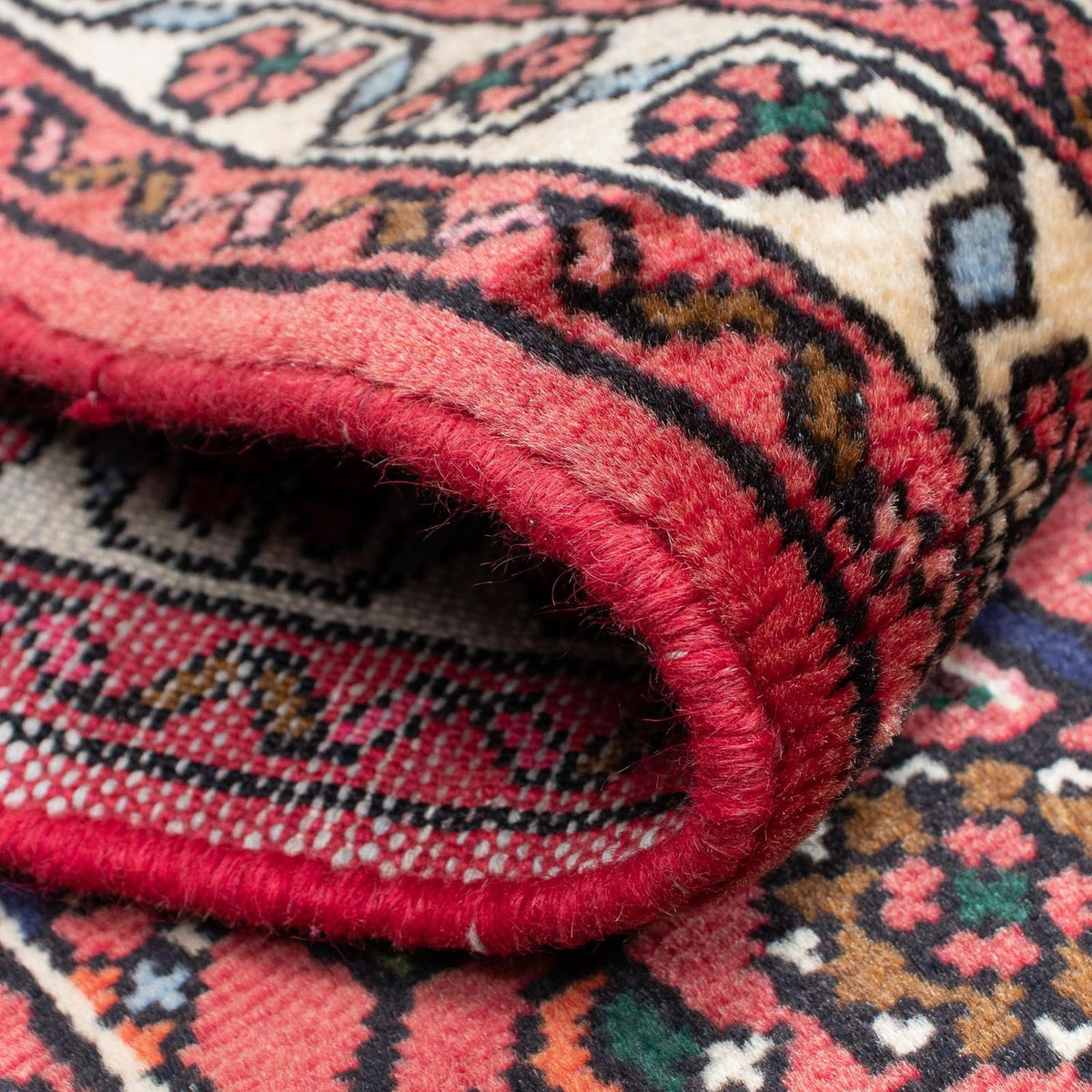 Tappeto corsia Tappeto Persero - Nomade - 200 x 70 cm - rosso scuro