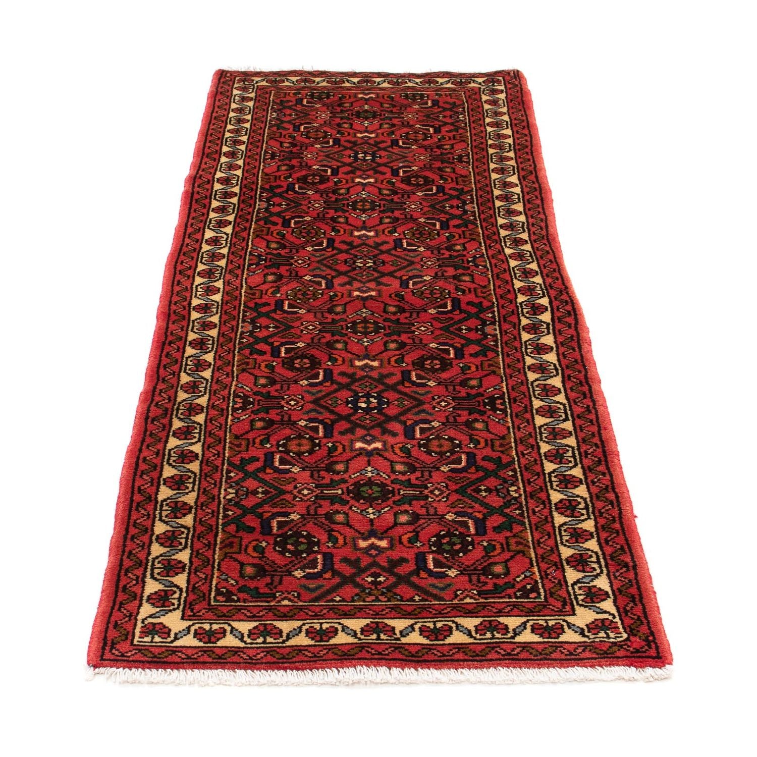 Tappeto corsia Tappeto Persero - Nomade - 200 x 70 cm - rosso scuro