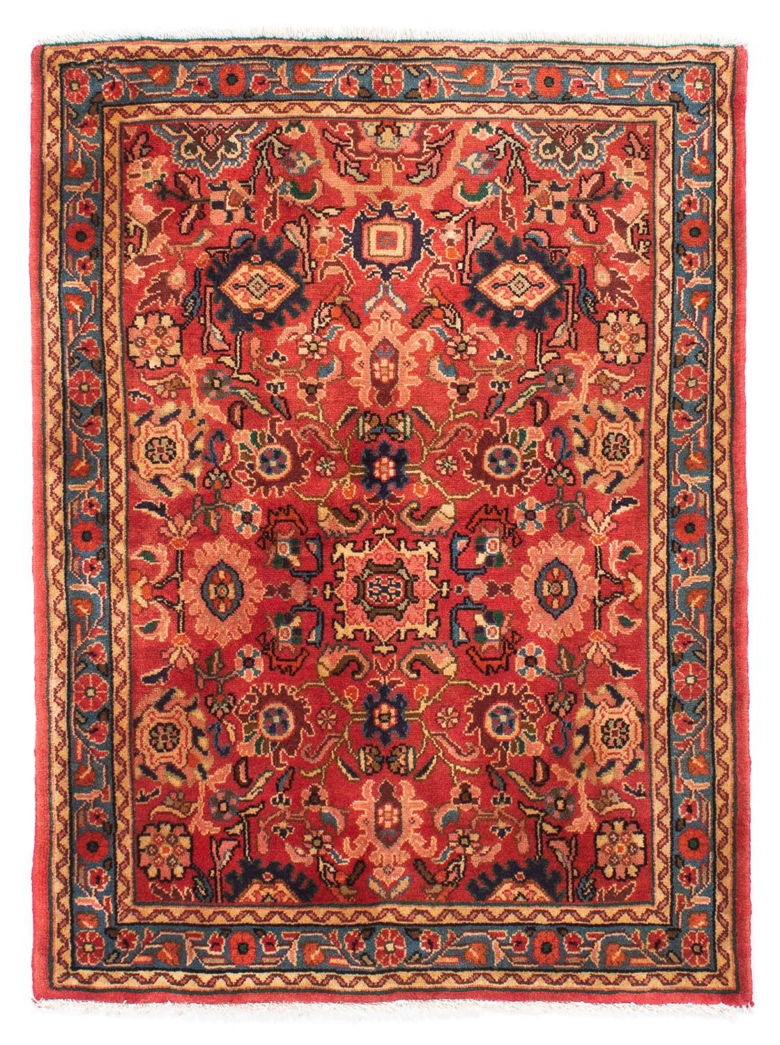 Tappeto Persero - Nomade - 143 x 110 cm - rosso scuro