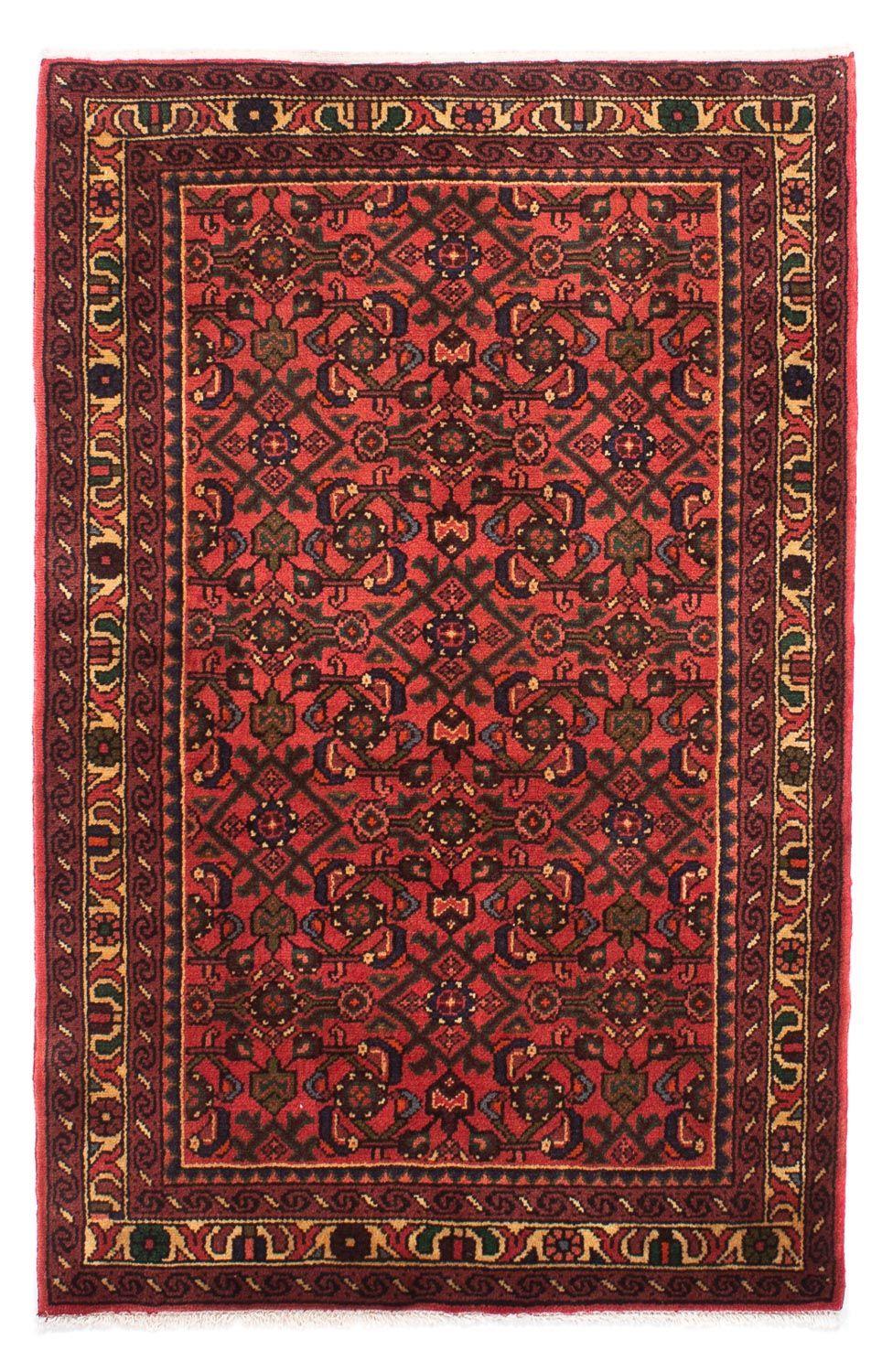 Tappeto Persero - Nomade - 160 x 115 cm - rosso scuro