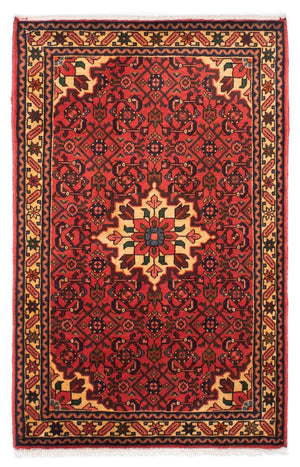 Tappeto Persero - Nomade - 156 x 106 cm - rosso scuro