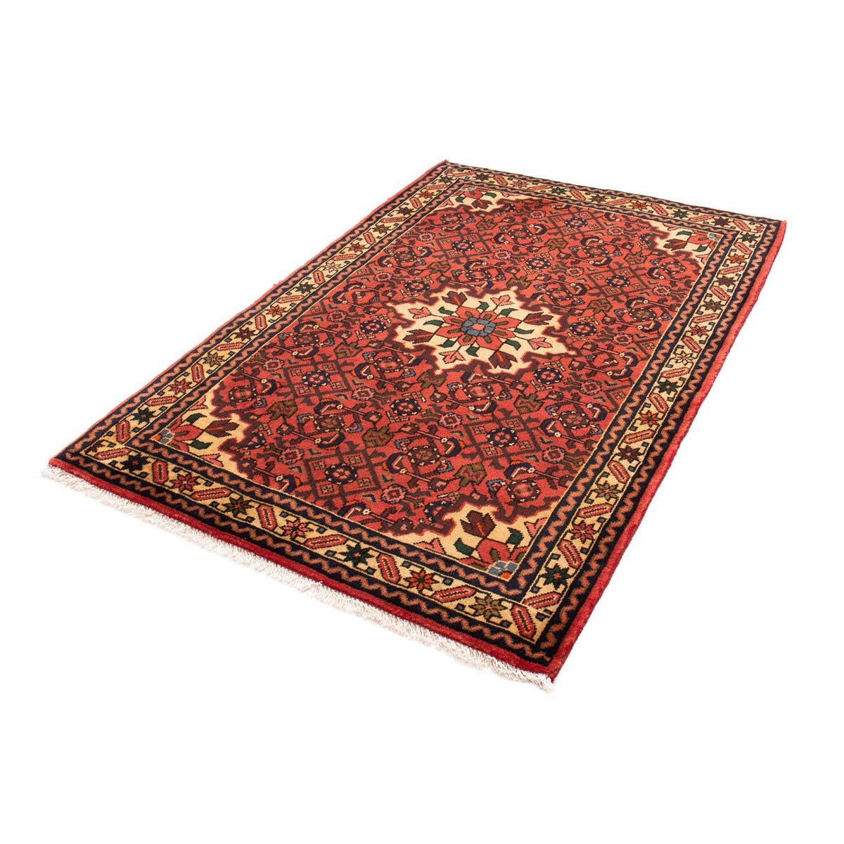 Tappeto Persero - Nomade - 156 x 106 cm - rosso scuro