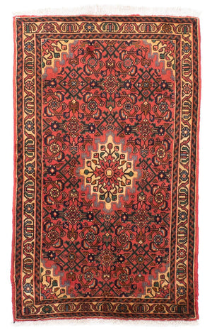 Tappeto Persero - Nomade - 160 x 100 cm - rosso scuro