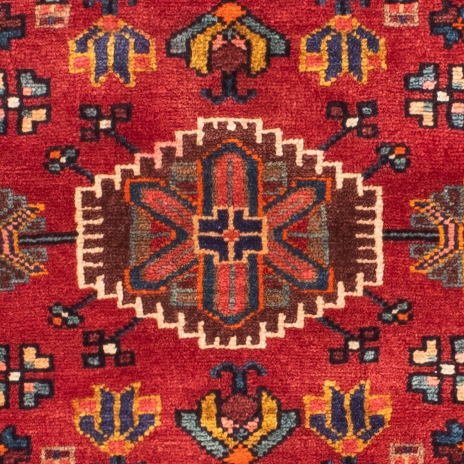 Tappeto Persero - Nomade - 172 x 110 cm - rosso scuro