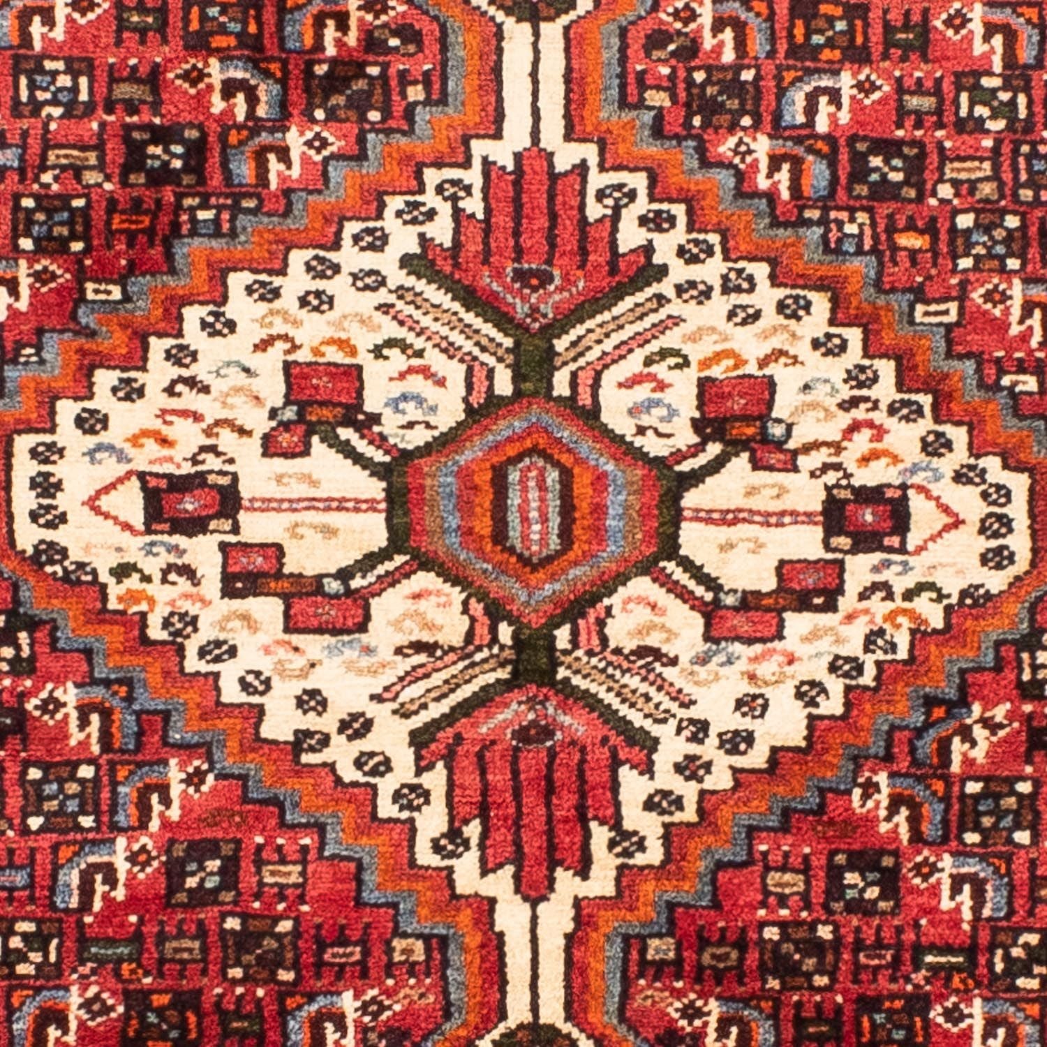 Tappeto Persero - Nomade - 225 x 145 cm - rosso scuro