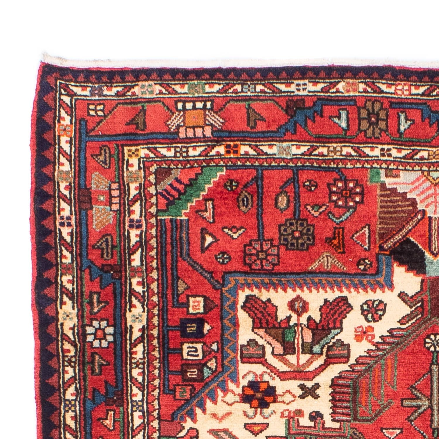 Tappeto Persero - Nomade - 212 x 130 cm - rosso scuro