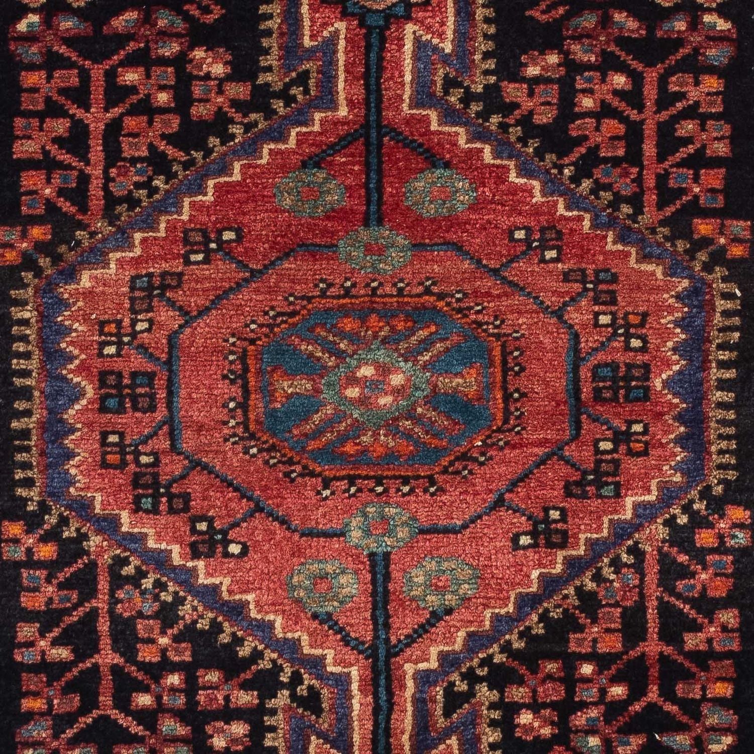 Tappeto Persero - Nomade - 130 x 88 cm - blu scuro