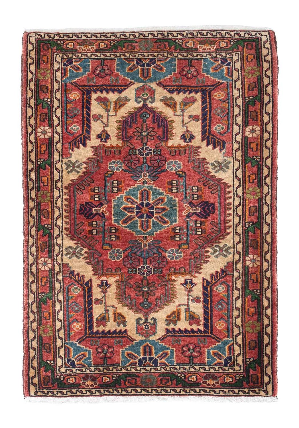 Tappeto Persero - Nomade - 130 x 92 cm - rosso chiaro