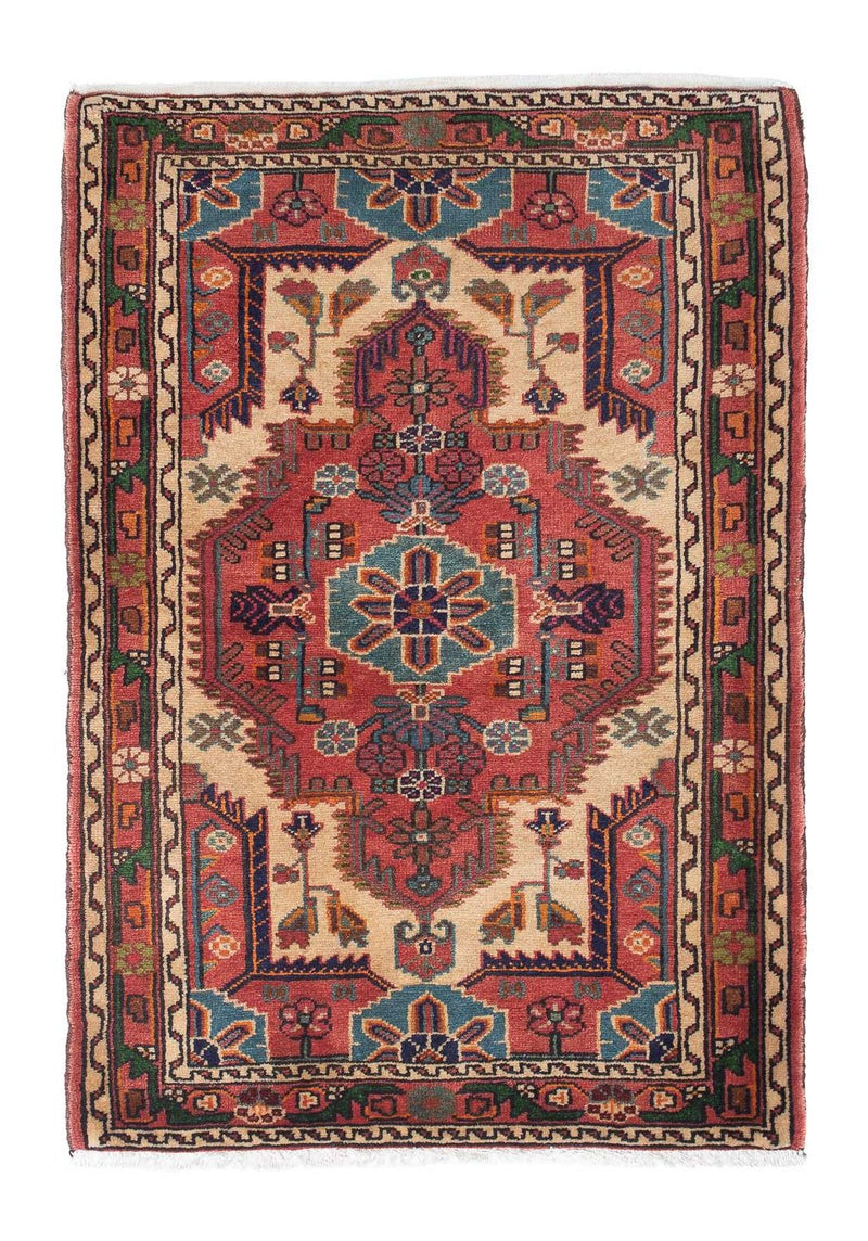 Tappeto Persero - Nomade - 130 x 92 cm - rosso chiaro