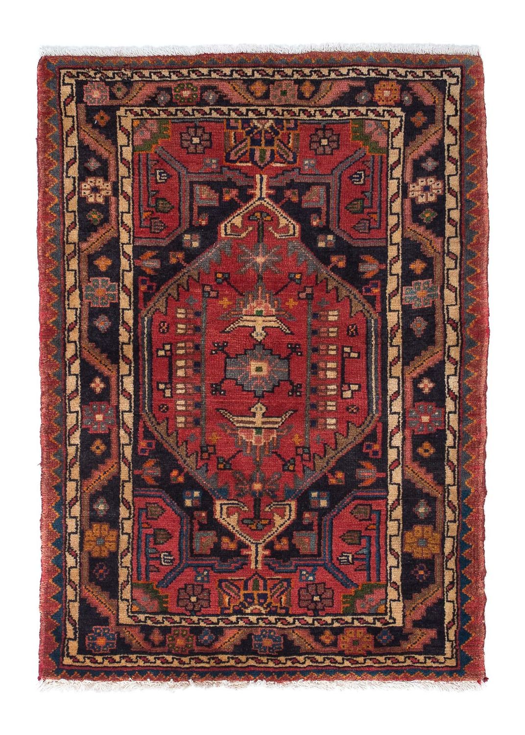 Tappeto Persero - Nomade - 120 x 85 cm - rosso scuro