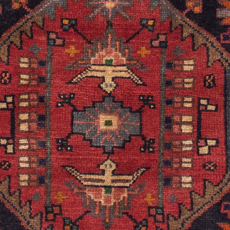 Tappeto Persero - Nomade - 120 x 85 cm - rosso scuro