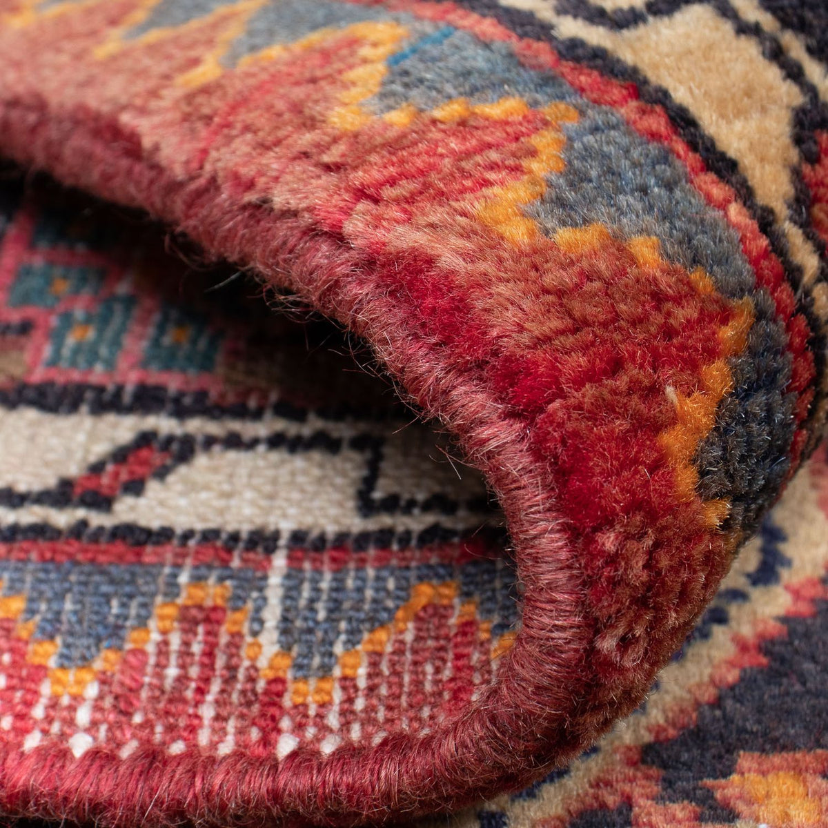 Tappeto Persero - Nomade - 120 x 85 cm - rosso scuro