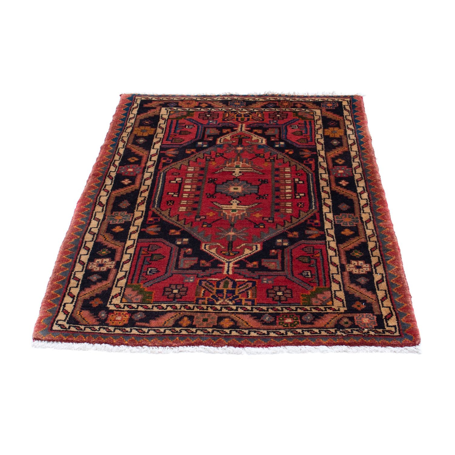 Tappeto Persero - Nomade - 120 x 85 cm - rosso scuro
