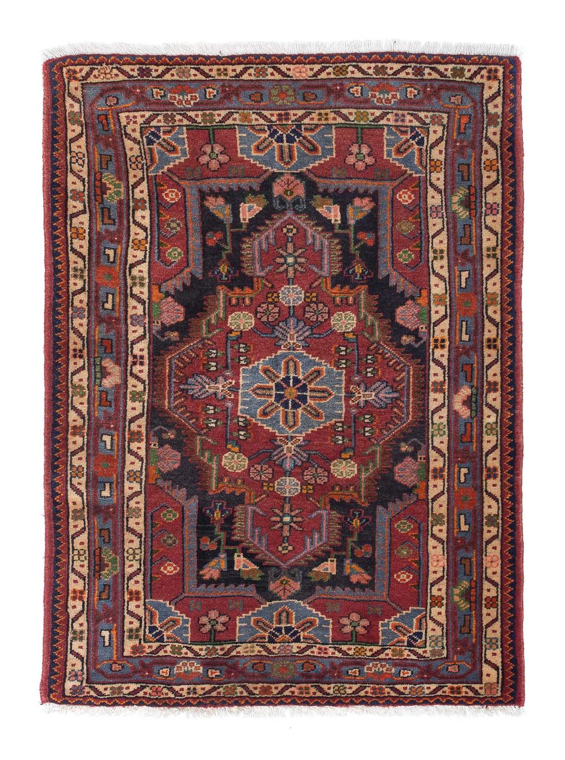 Tappeto Persero - Nomade - 126 x 88 cm - rosso chiaro