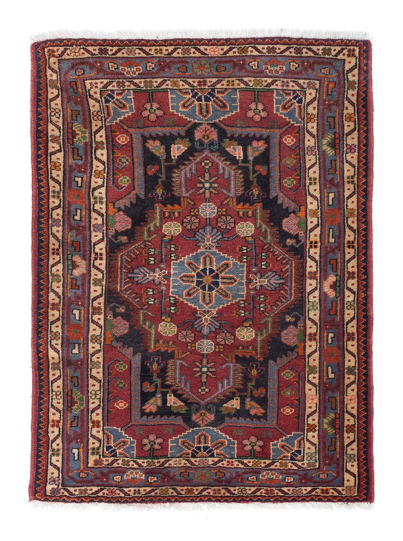Tappeto Persero - Nomade - 126 x 88 cm - rosso chiaro
