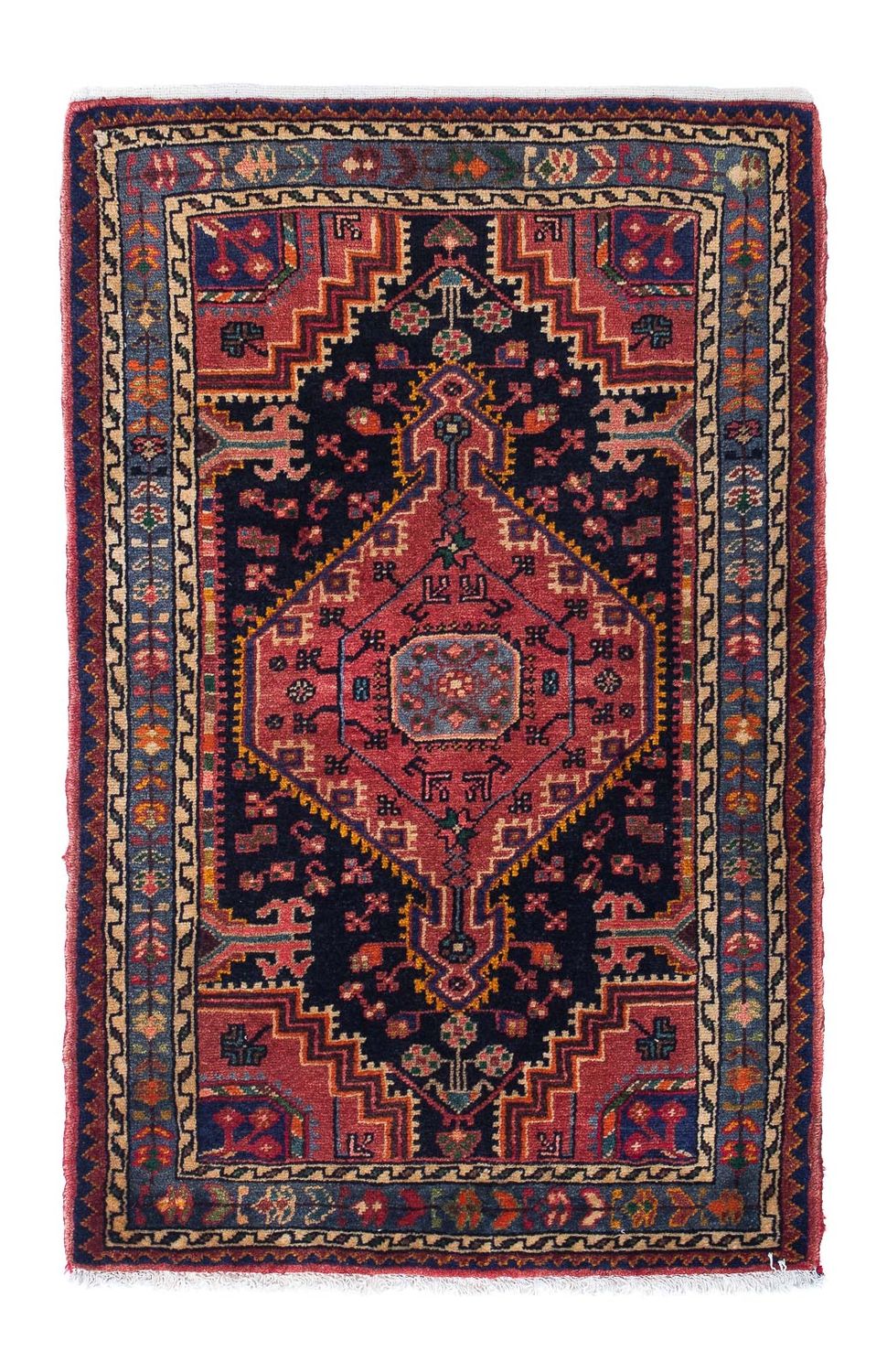 Tappeto Persero - Nomade - 128 x 86 cm - blu scuro