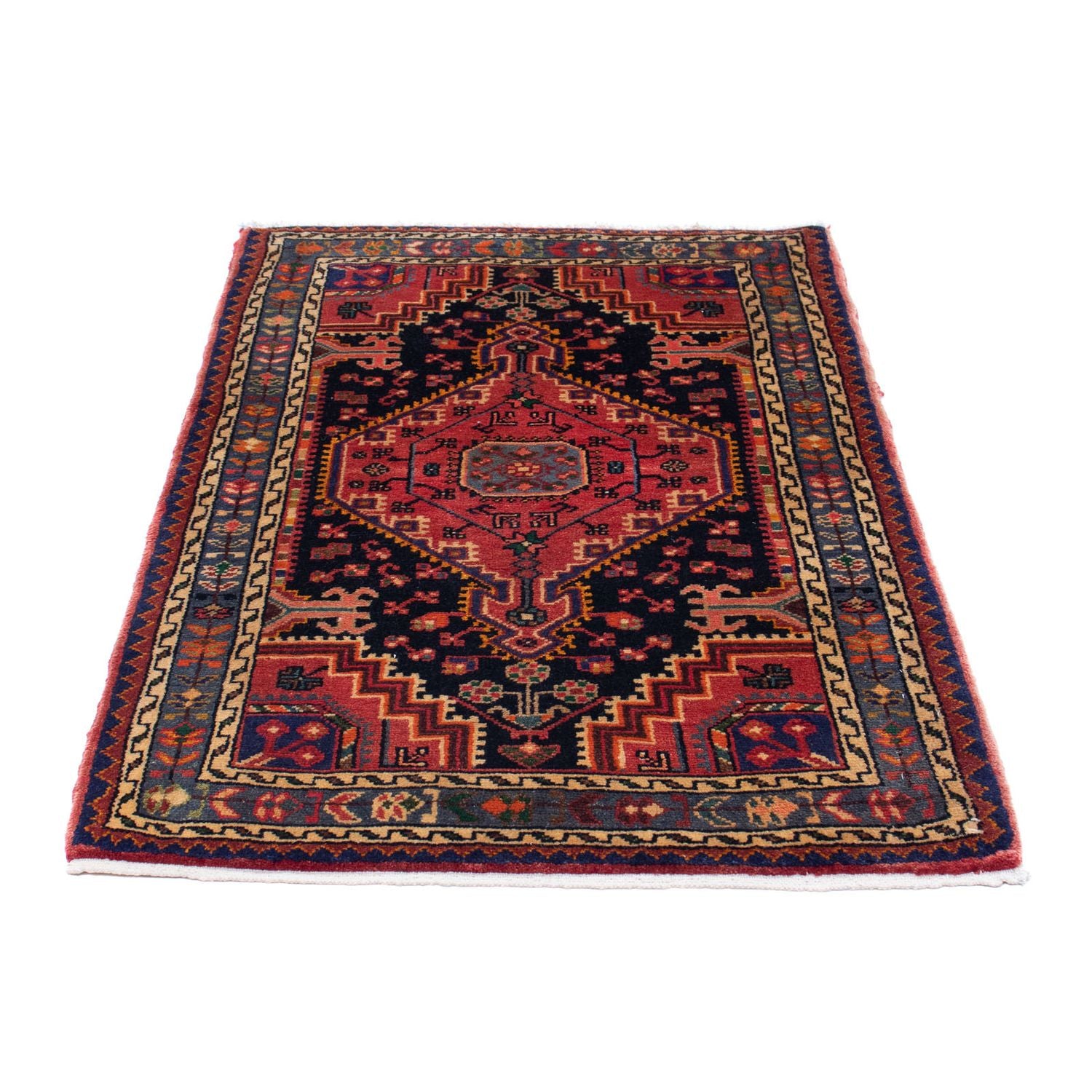 Tappeto Persero - Nomade - 128 x 86 cm - blu scuro
