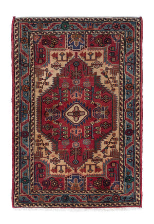Tappeto Persero - Nomade - 125 x 83 cm - rosso scuro