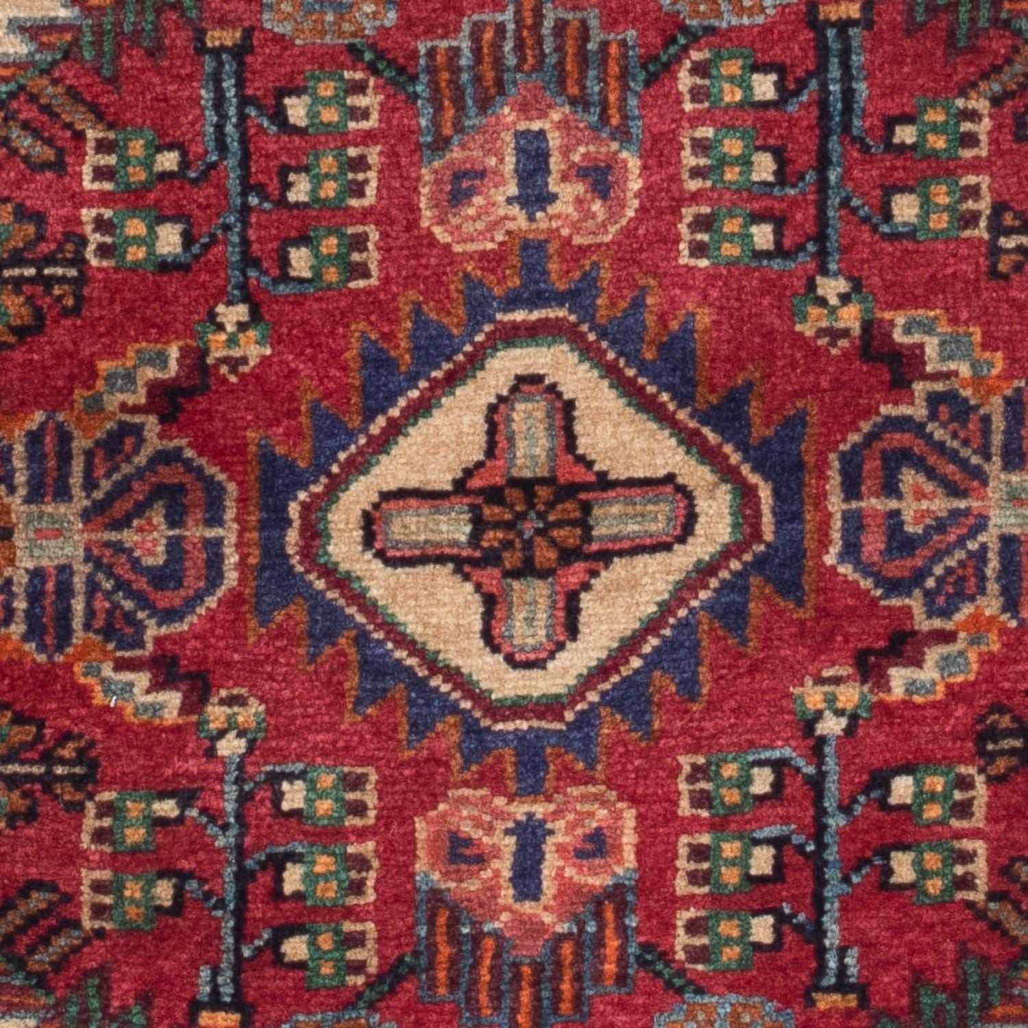 Tappeto Persero - Nomade - 125 x 83 cm - rosso scuro
