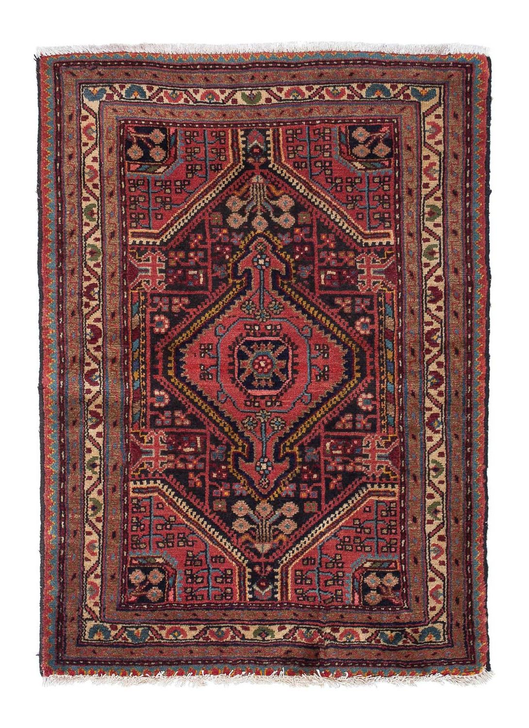 Tappeto Persero - Nomade - 115 x 83 cm - rosso chiaro