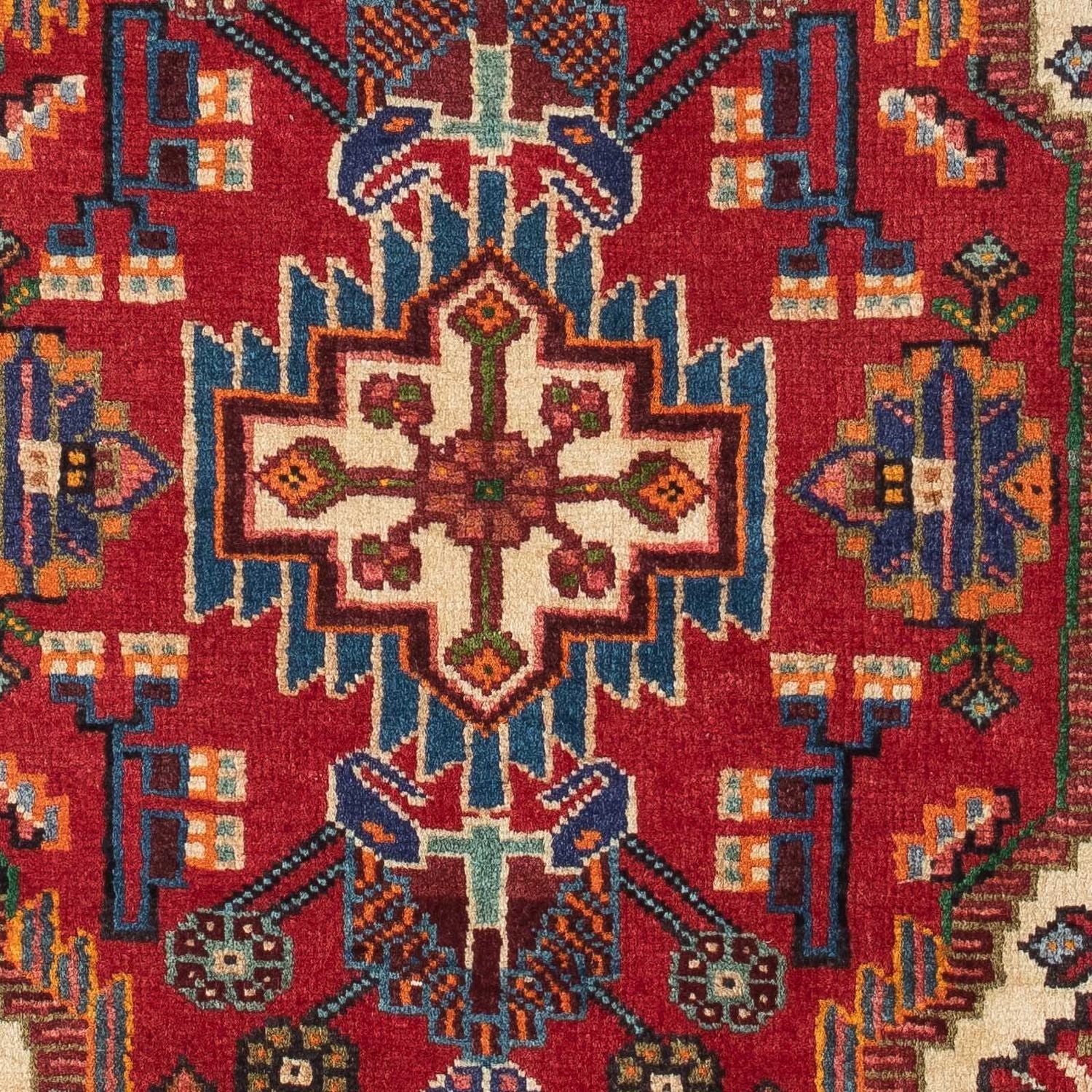 Tappeto Persero - Nomade - 133 x 90 cm - rosso scuro