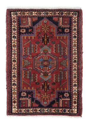 Tappeto Persero - Nomade - 118 x 81 cm - rosso scuro